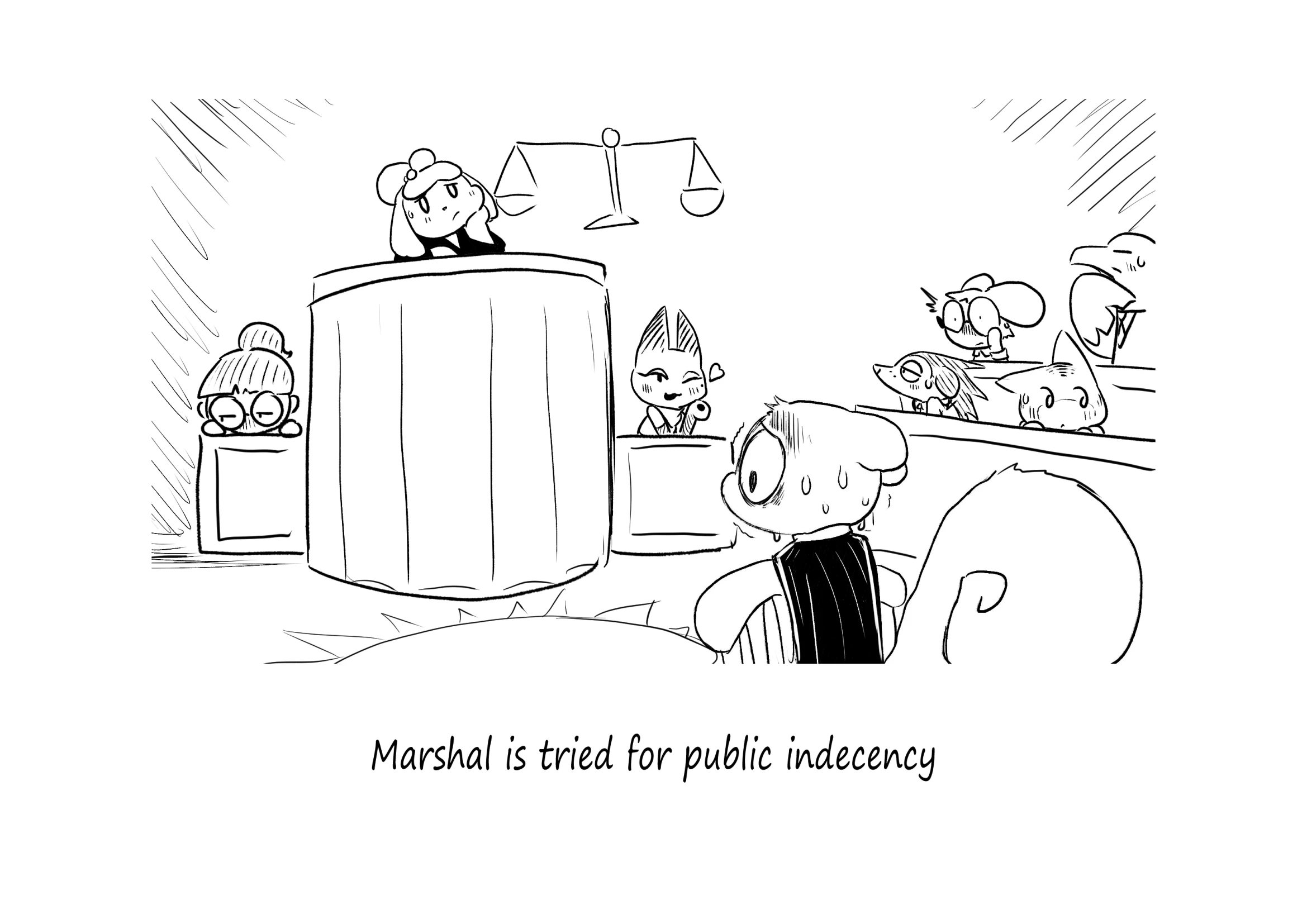 Marshal Goes to Jail porn comic picture 6