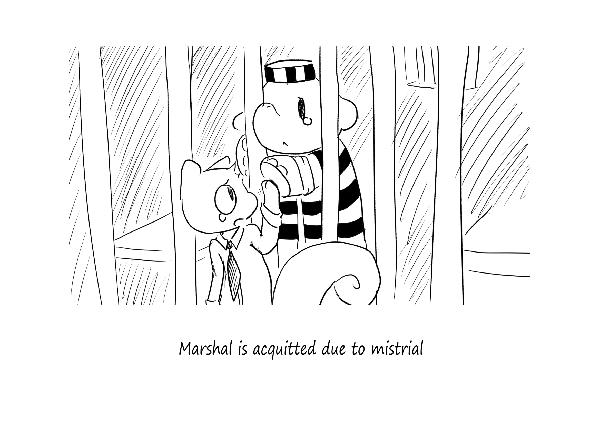 Marshal Goes to Jail porn comic picture 7