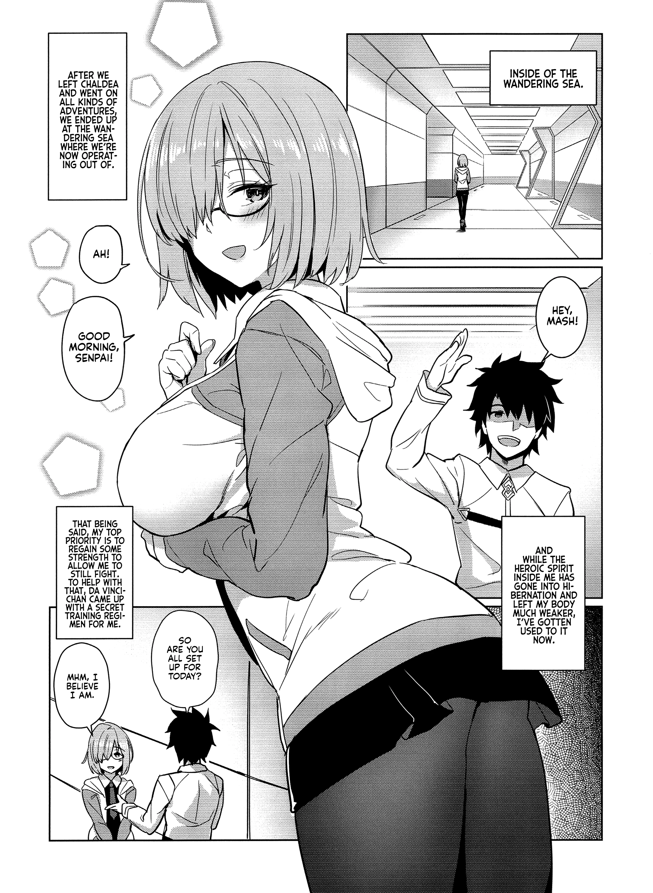Mash’s Secret Training Regime porn comic picture 3