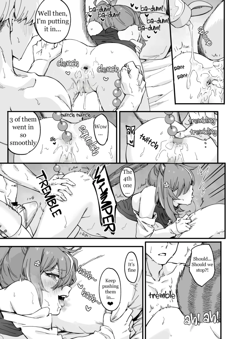 Masochistic Idol Anal Beads Experience porn comic picture 5