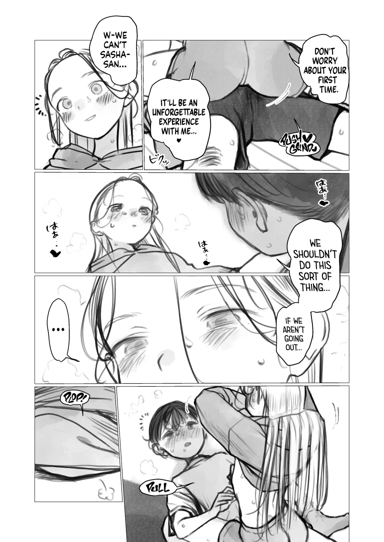 Master's first time. porn comic picture 3