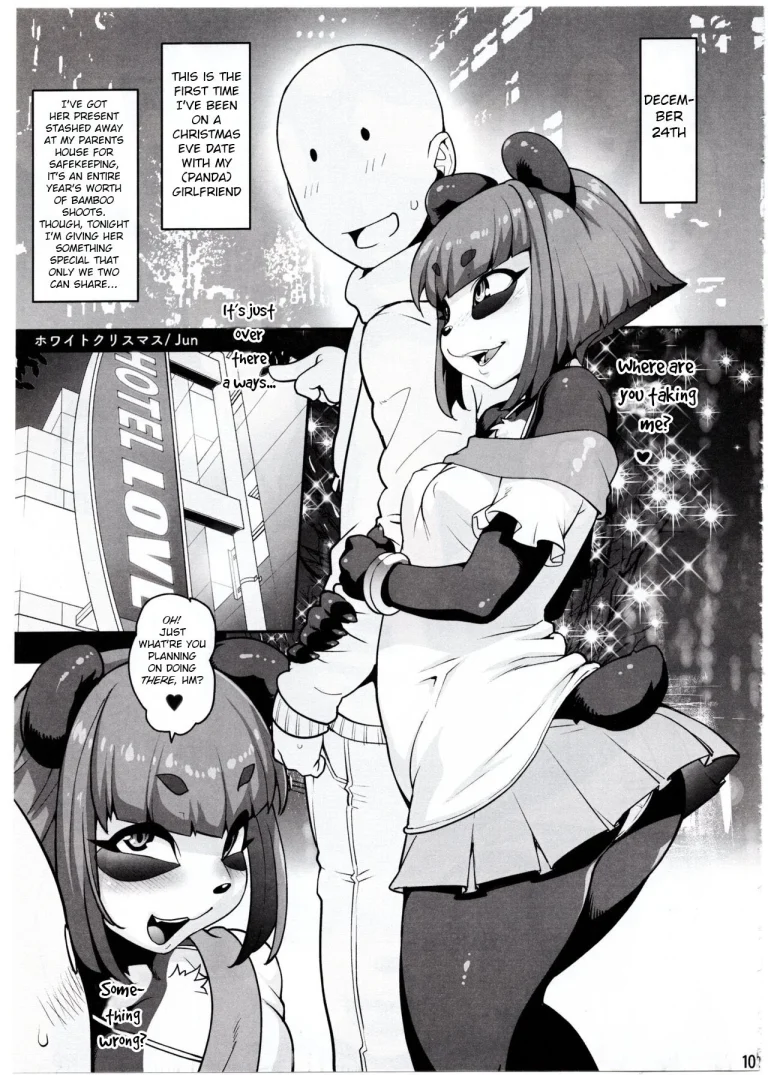 Mayoineko (Jun)] White Christmas (Kemokko Lovers 7) porn comic picture 1