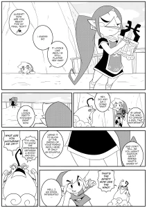 Medli And The Wind God's Wind porn comic picture 1