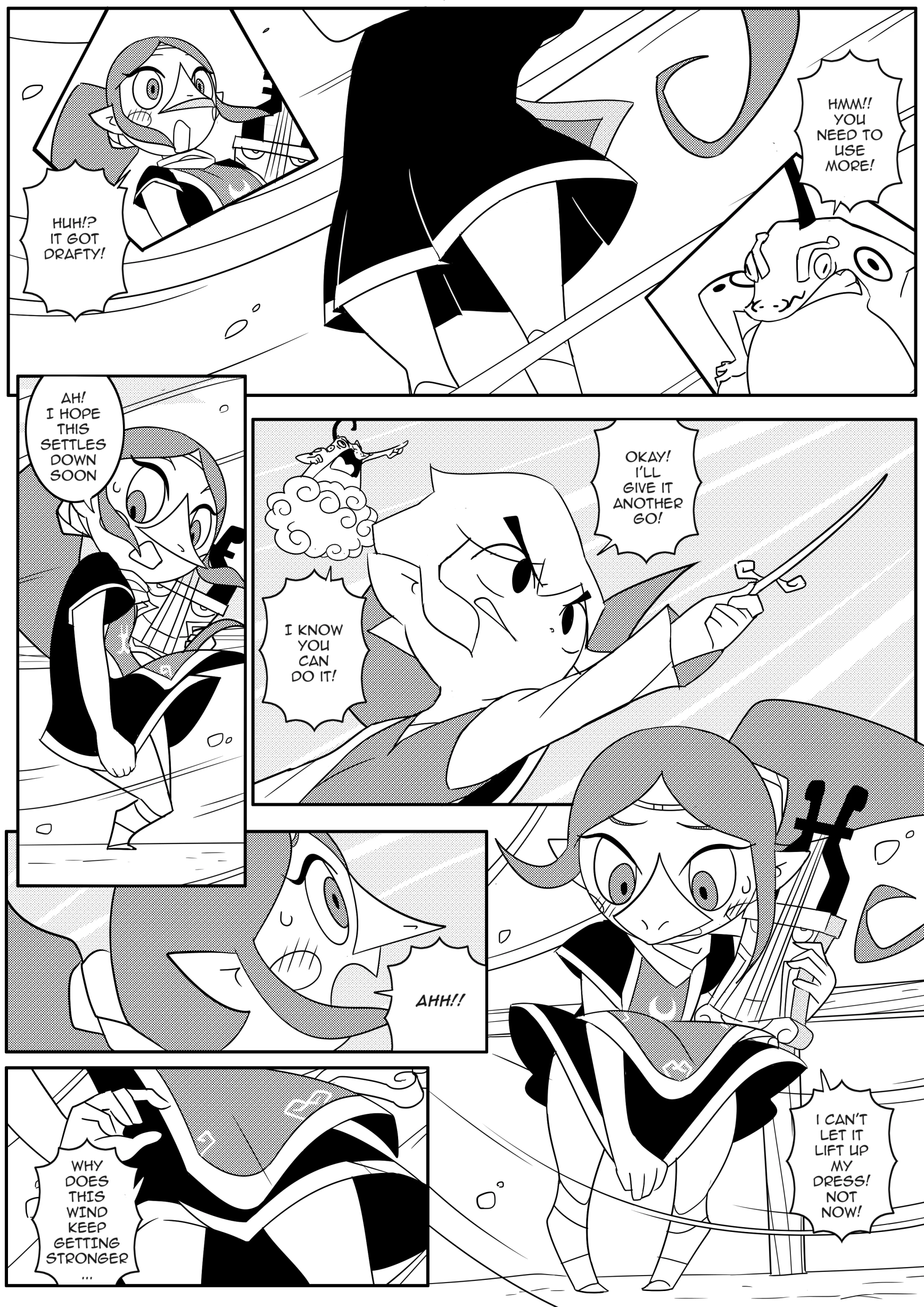 Medli And The Wind God's Wind porn comic picture 3