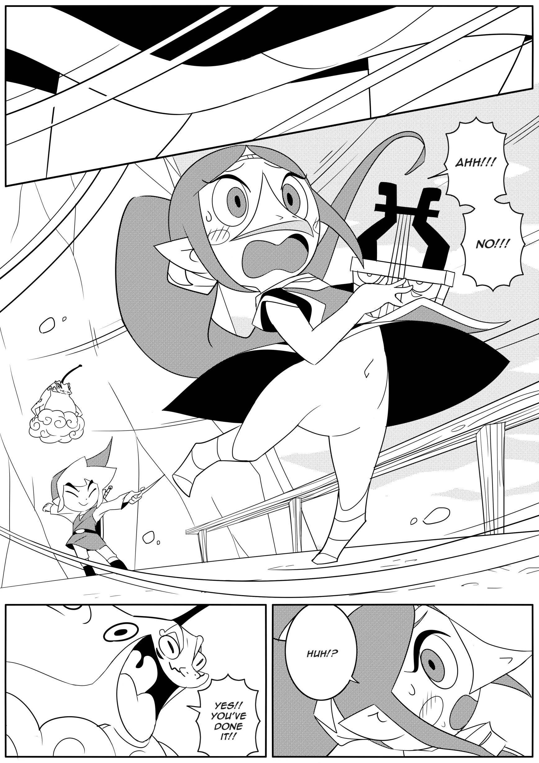 Medli And The Wind God's Wind porn comic picture 5