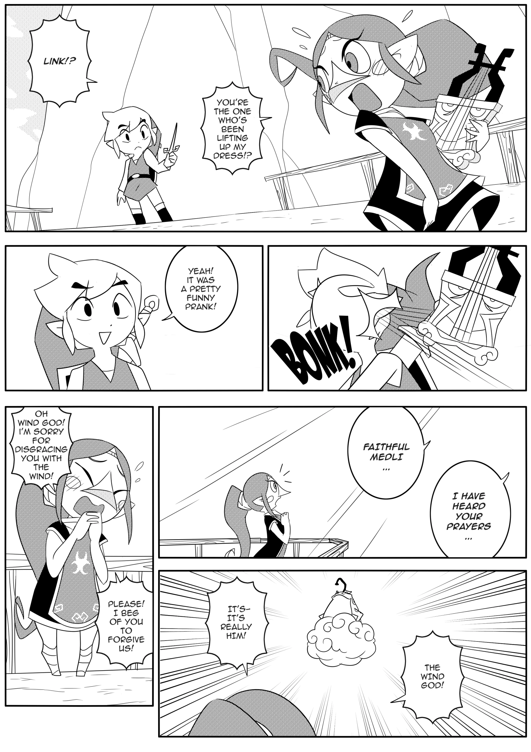 Medli And The Wind God's Wind porn comic picture 6