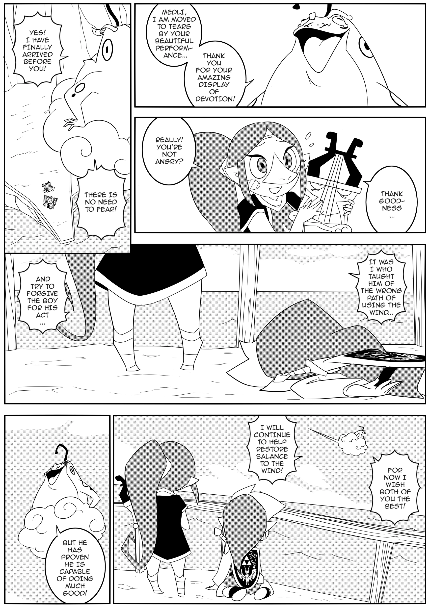 Medli And The Wind God's Wind porn comic picture 7