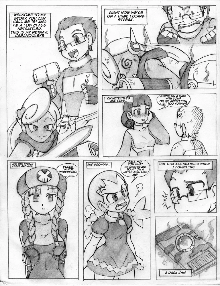 Mega Man Battle network Comic porn comic picture 1