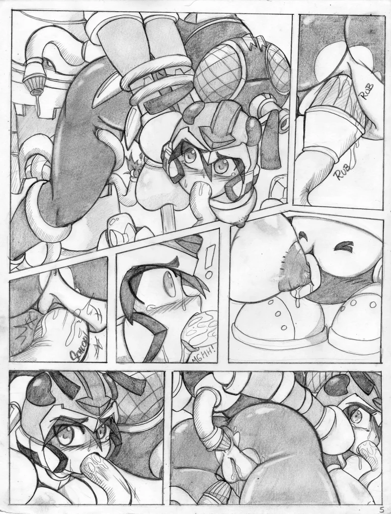 Mega Man ZX Comic porn comic picture 5