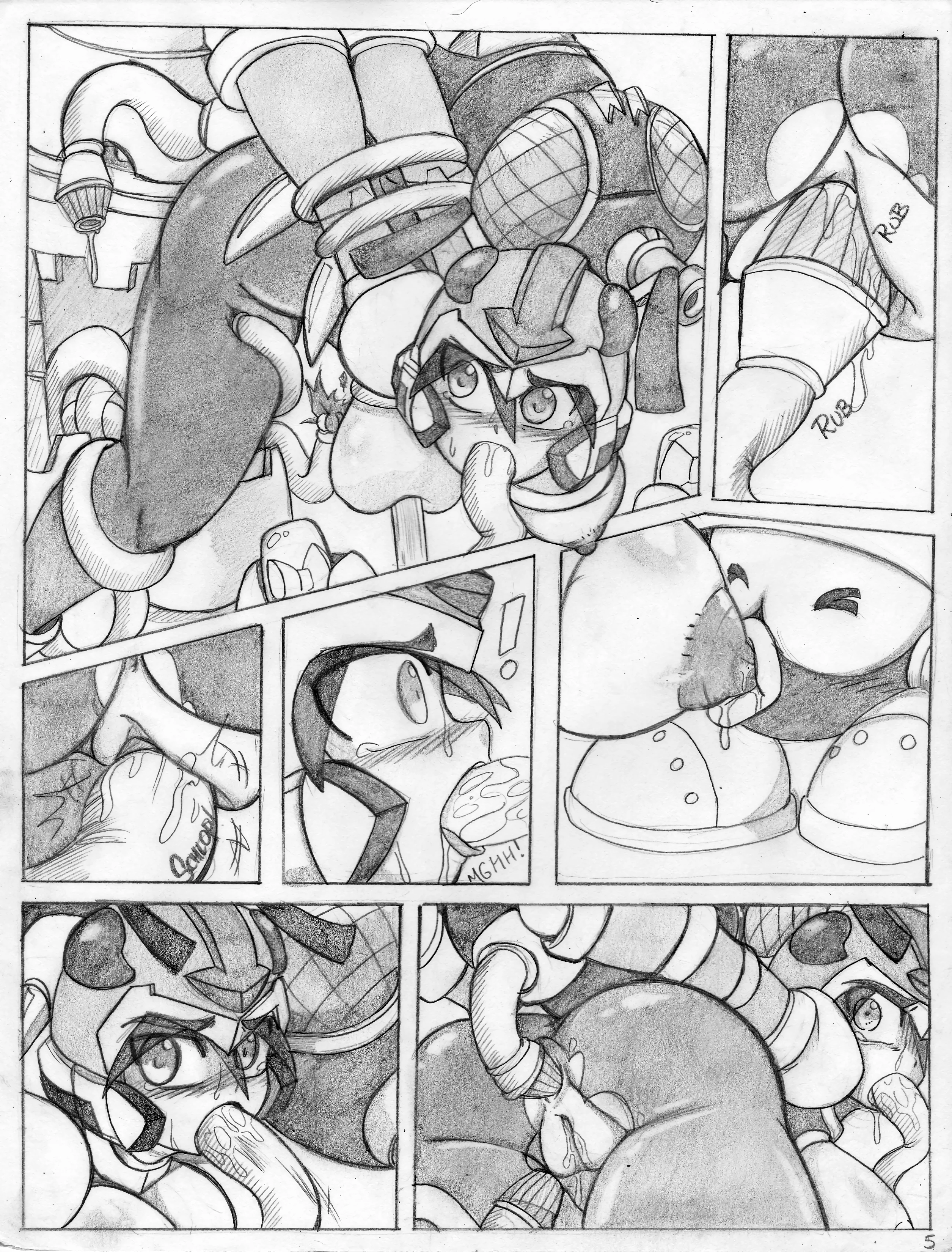 Mega Man ZX Comic porn comic picture 5