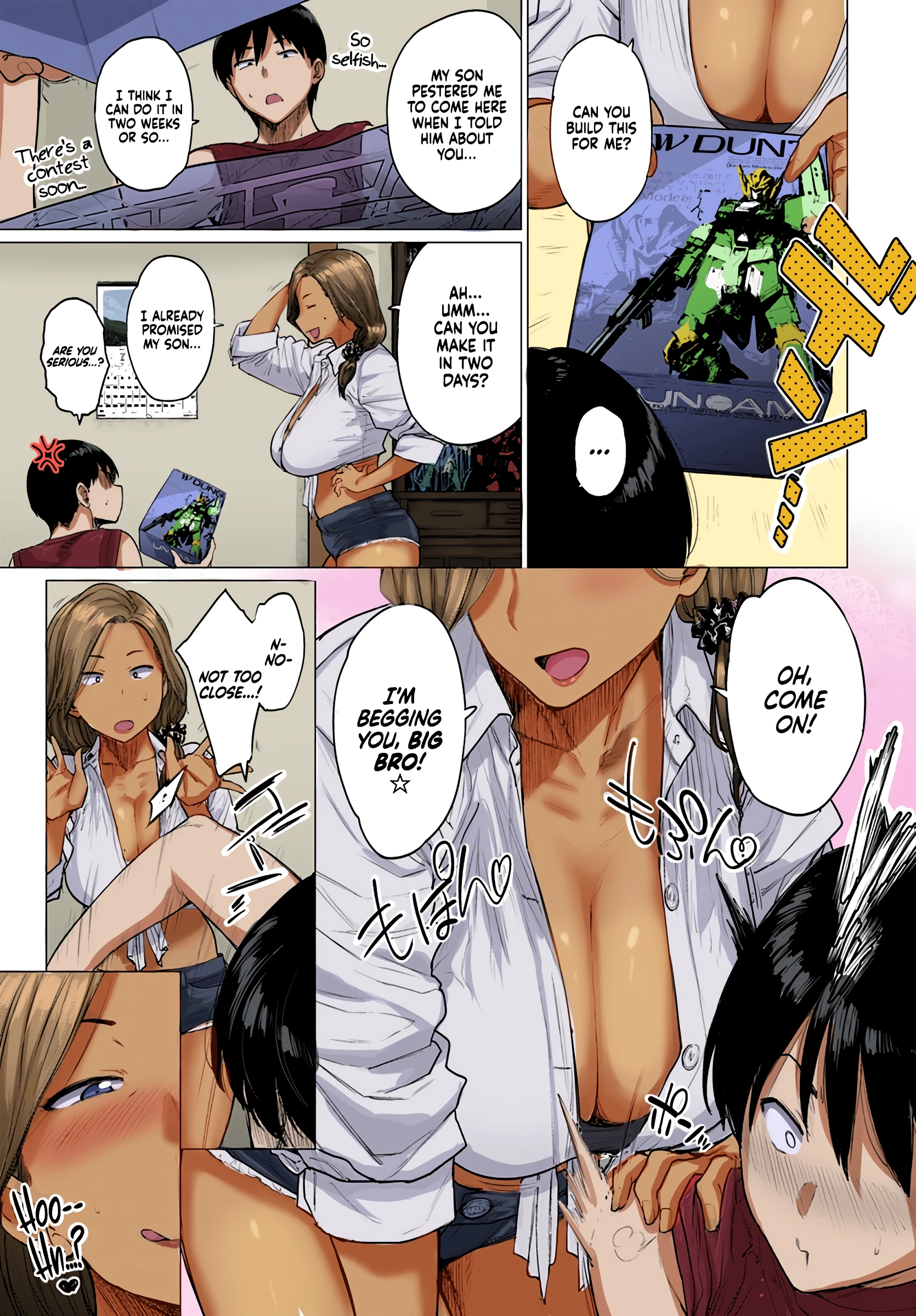 Melt My Plastic Models Down… porn comic picture 5