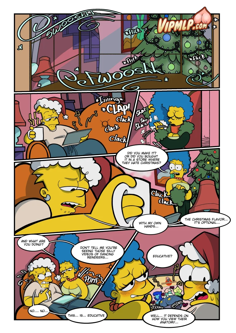 Merry ChristSomps porn comic picture 2