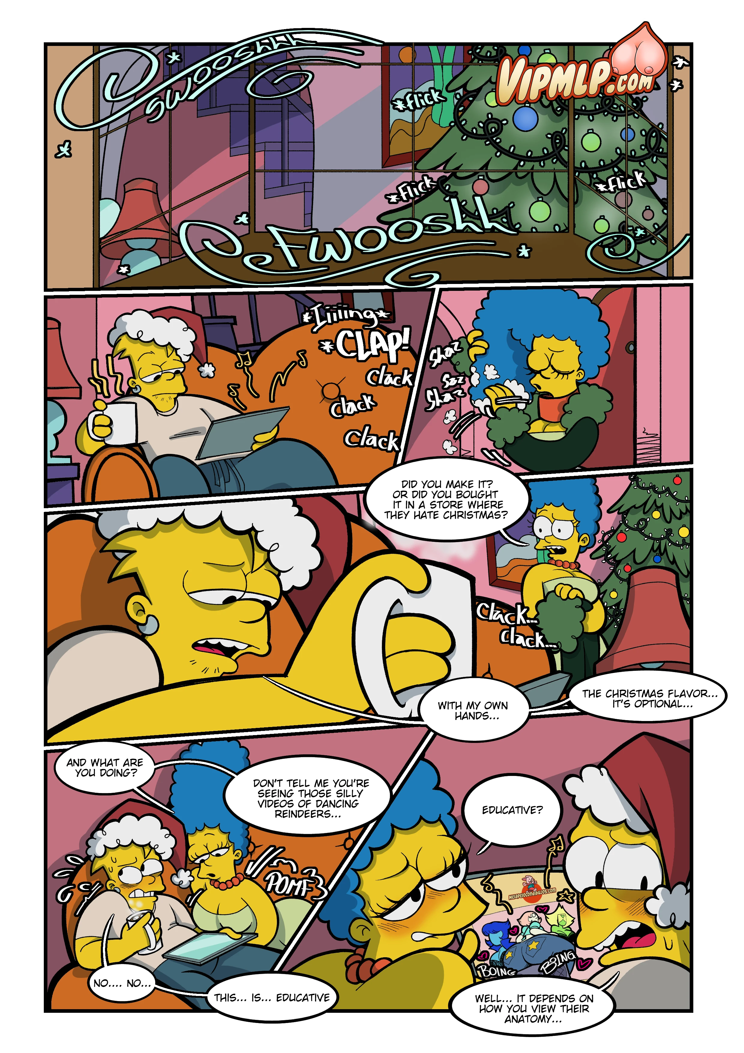 Merry ChristSomps porn comic picture 2
