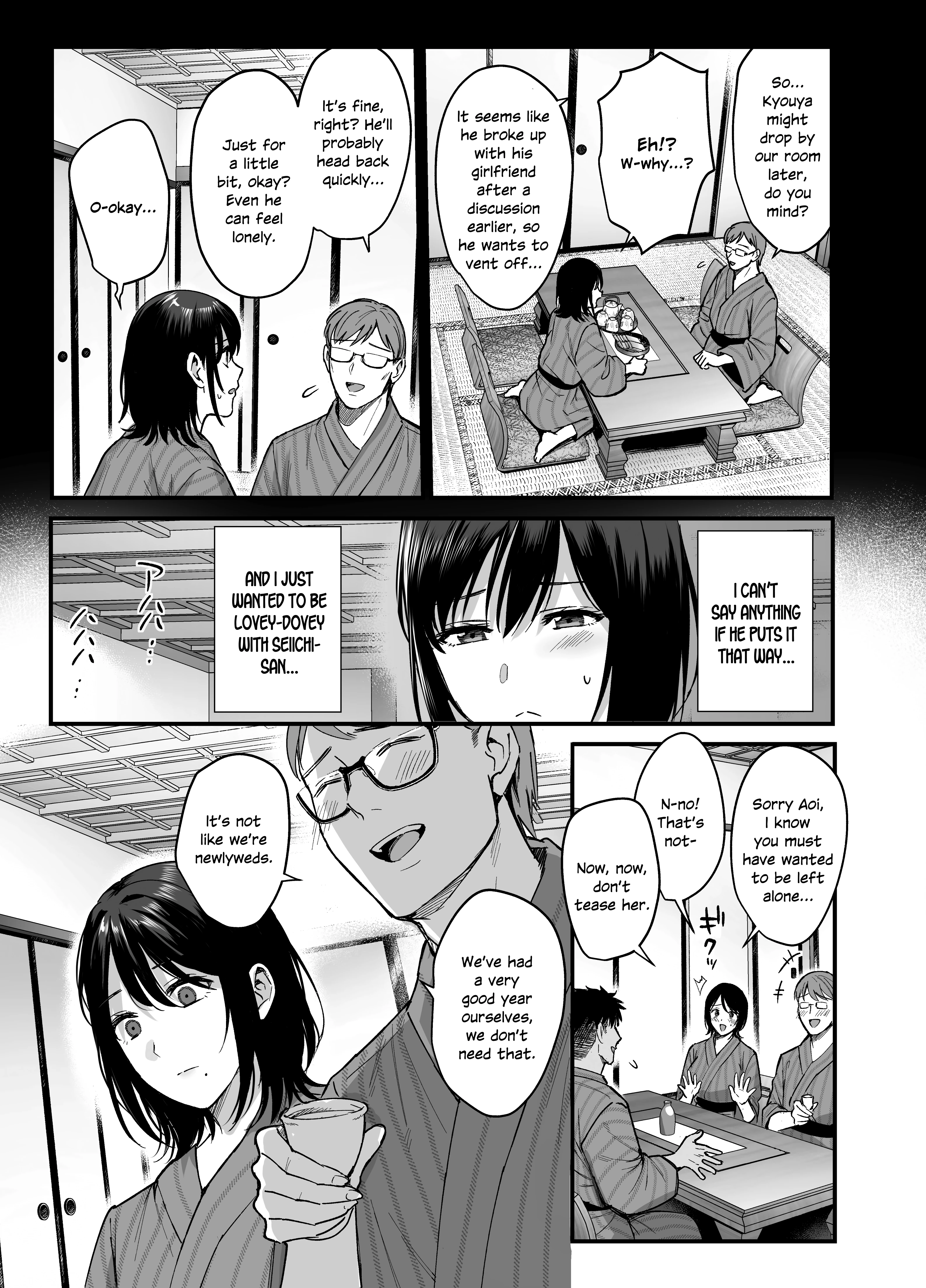 Mesunoyado: Tsuma wa Midare Kegasareru porn comic picture 8