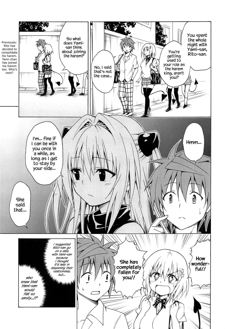 Mezase! Rakuen Keikaku - Chapter 5 (To Love-Ru) [Kasukabe Taro] porn comic picture 2
