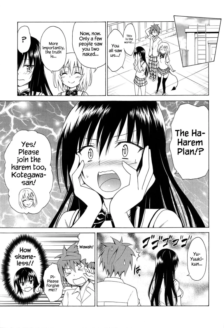 Mezase! Rakuen Keikaku - Chapter 5 (To Love-Ru) [Kasukabe Taro] porn comic picture 33