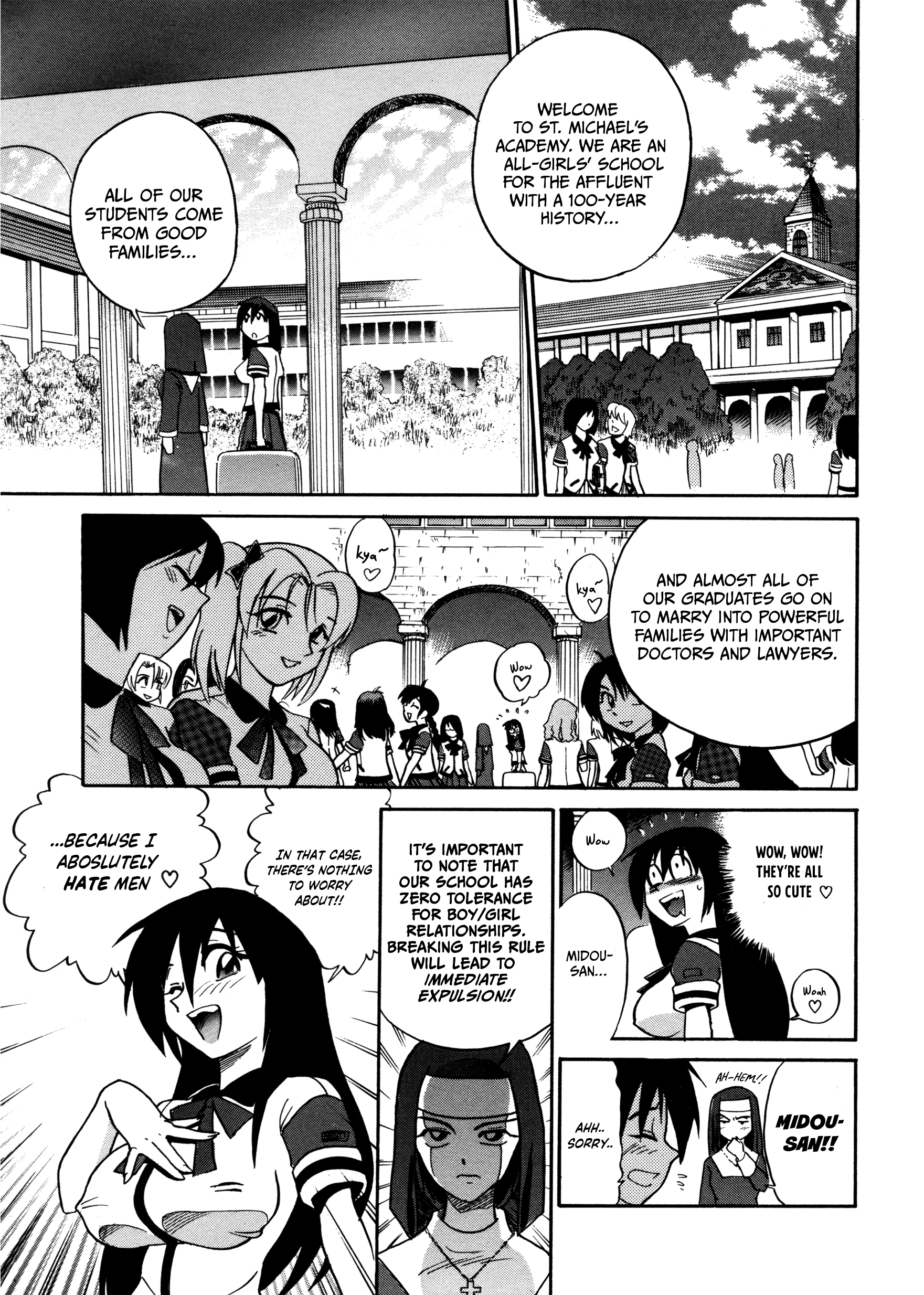 Michael Keikaku: Kyou kara Boku wa Onnanoko porn comic picture 8