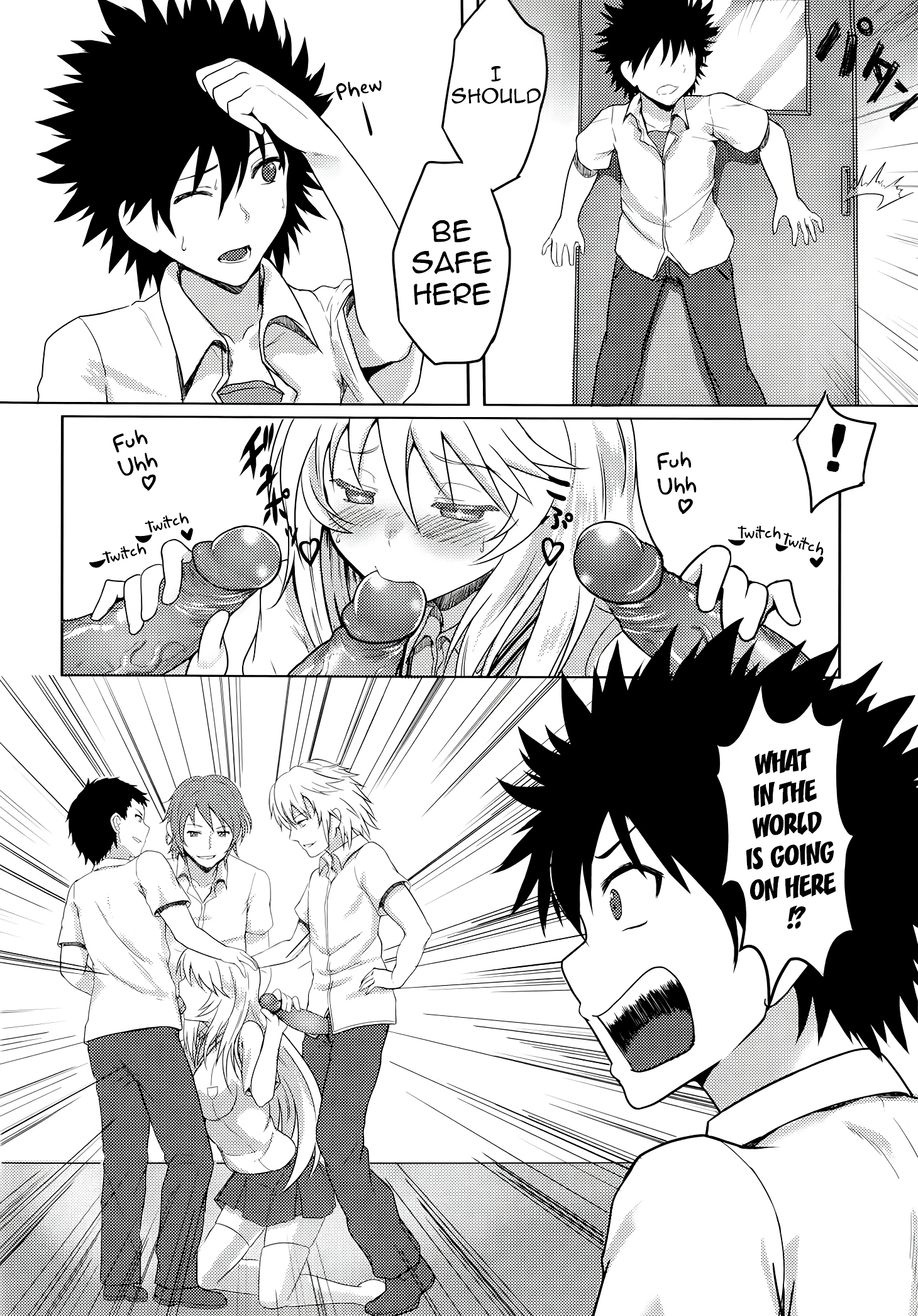 Miko Misa to Fukou na Otoko porn comic picture 3