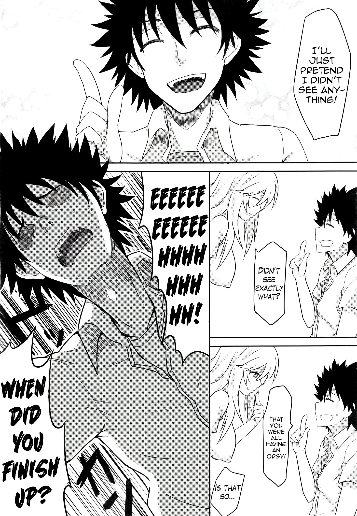 Miko Misa to Fukou na Otoko porn comic picture 7