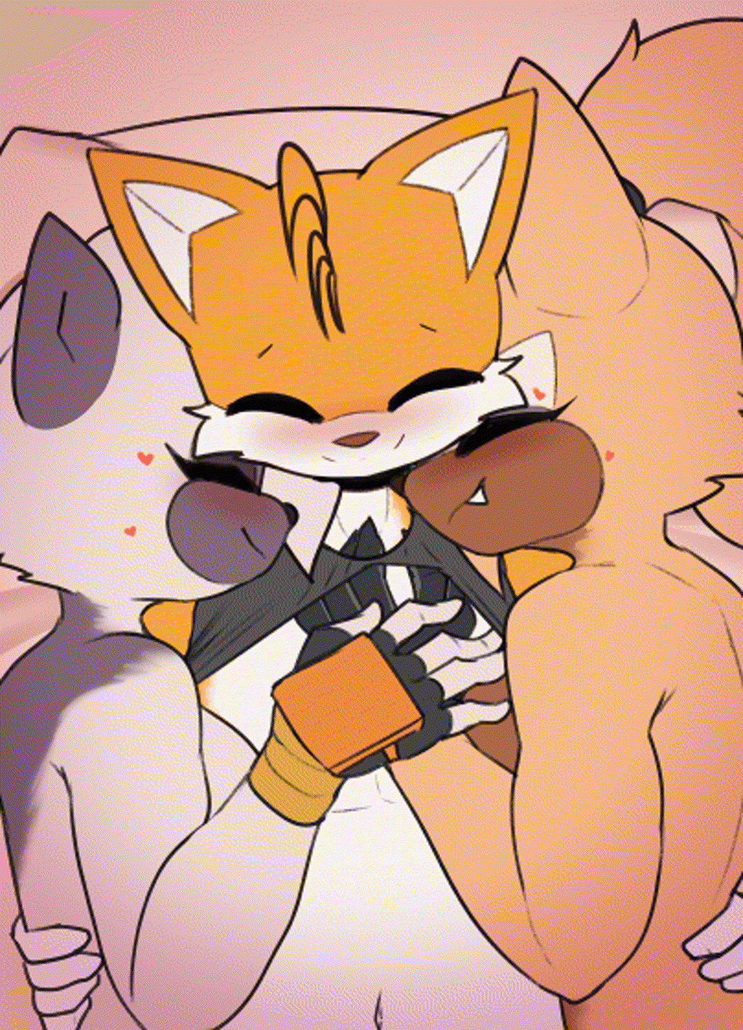 Miles Tails Prower X Tangle the Lemur X Whisper the Wolf porn comic picture 18