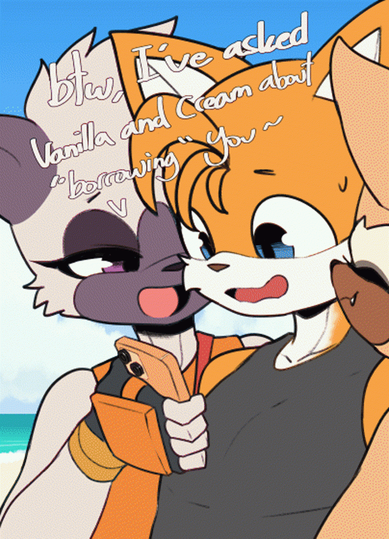 Miles Tails Prower X Tangle the Lemur X Whisper the Wolf porn comic picture 3