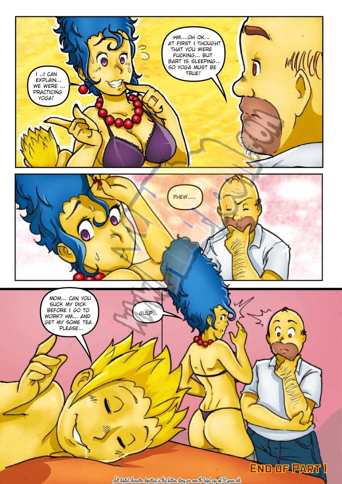 Milftoon - The Simpsons Chapter 1 porn comic picture 13