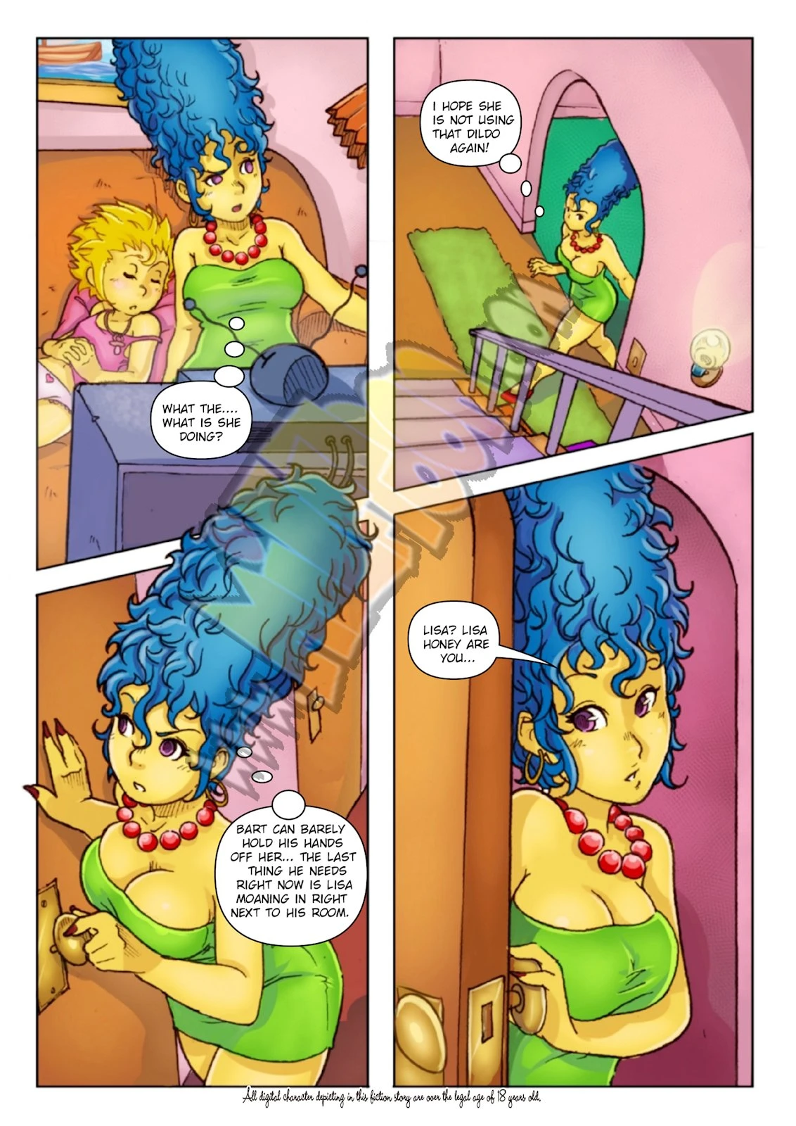 Milftoon - The Simpsons Chapter 1 porn comic picture 5