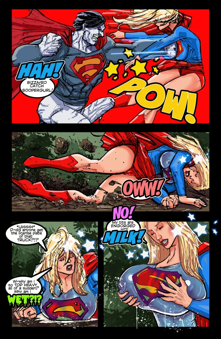 Milk Maid Of Steel porn comic picture 7