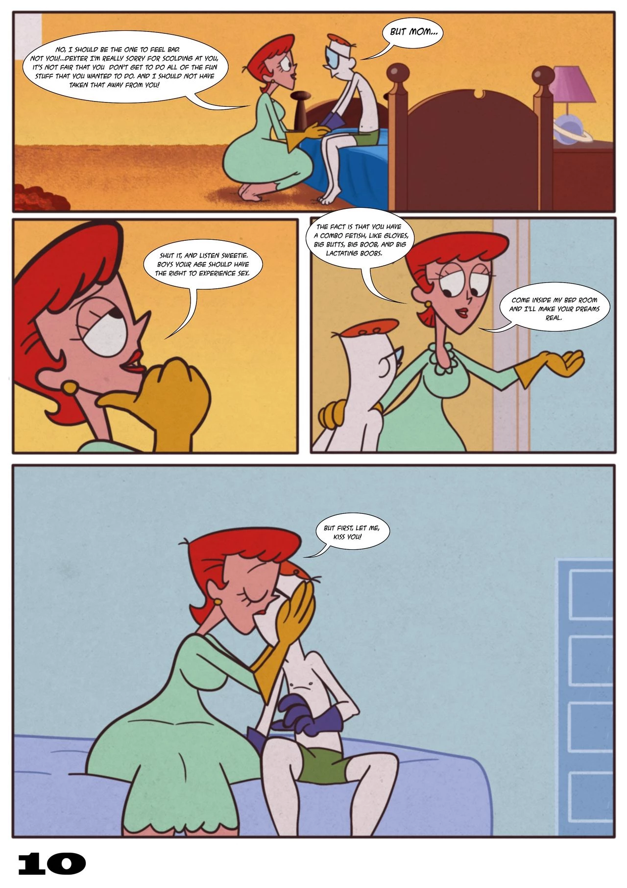 Milking Motherly Incest! porn comic picture 12