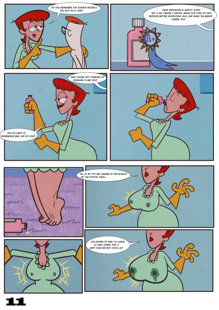 Milking Motherly Incest! porn comic picture 13