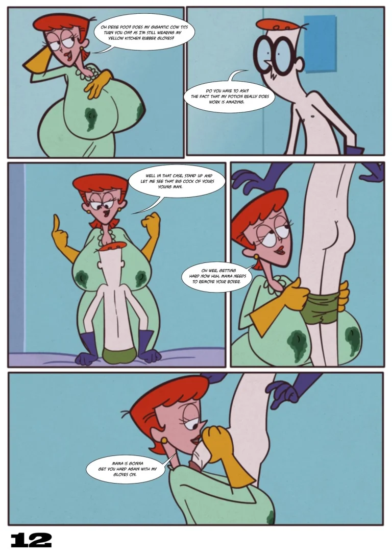 Milking Motherly Incest! porn comic picture 14