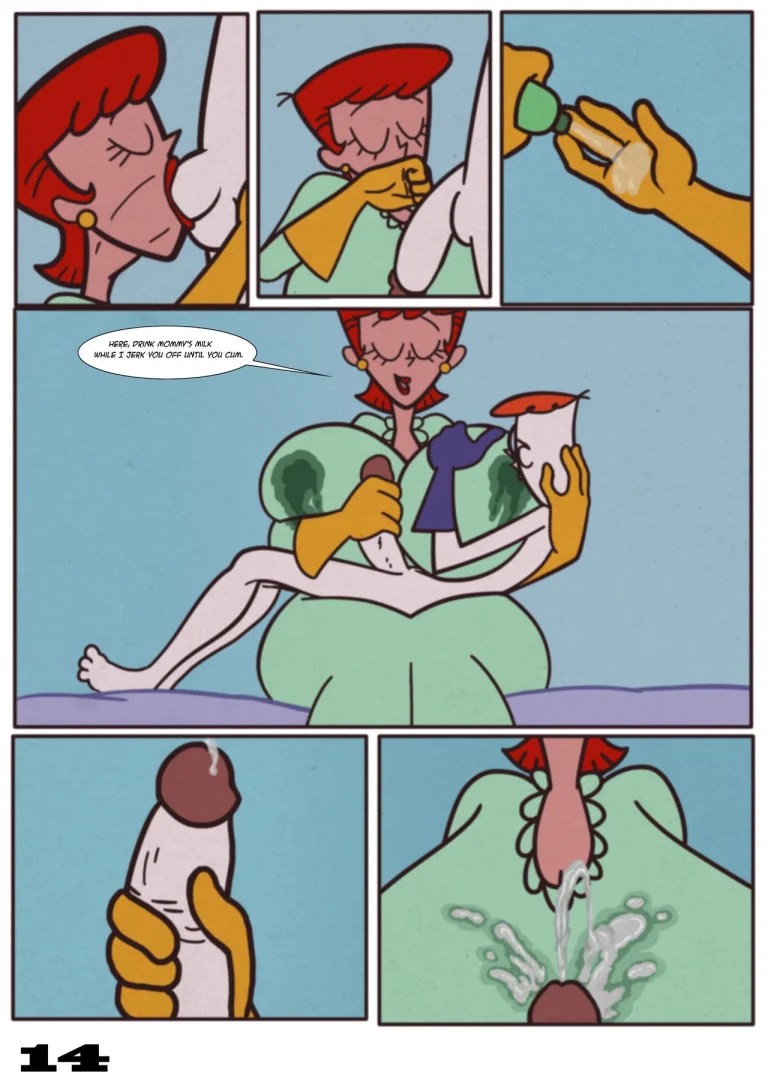 Milking Motherly Incest! porn comic picture 16