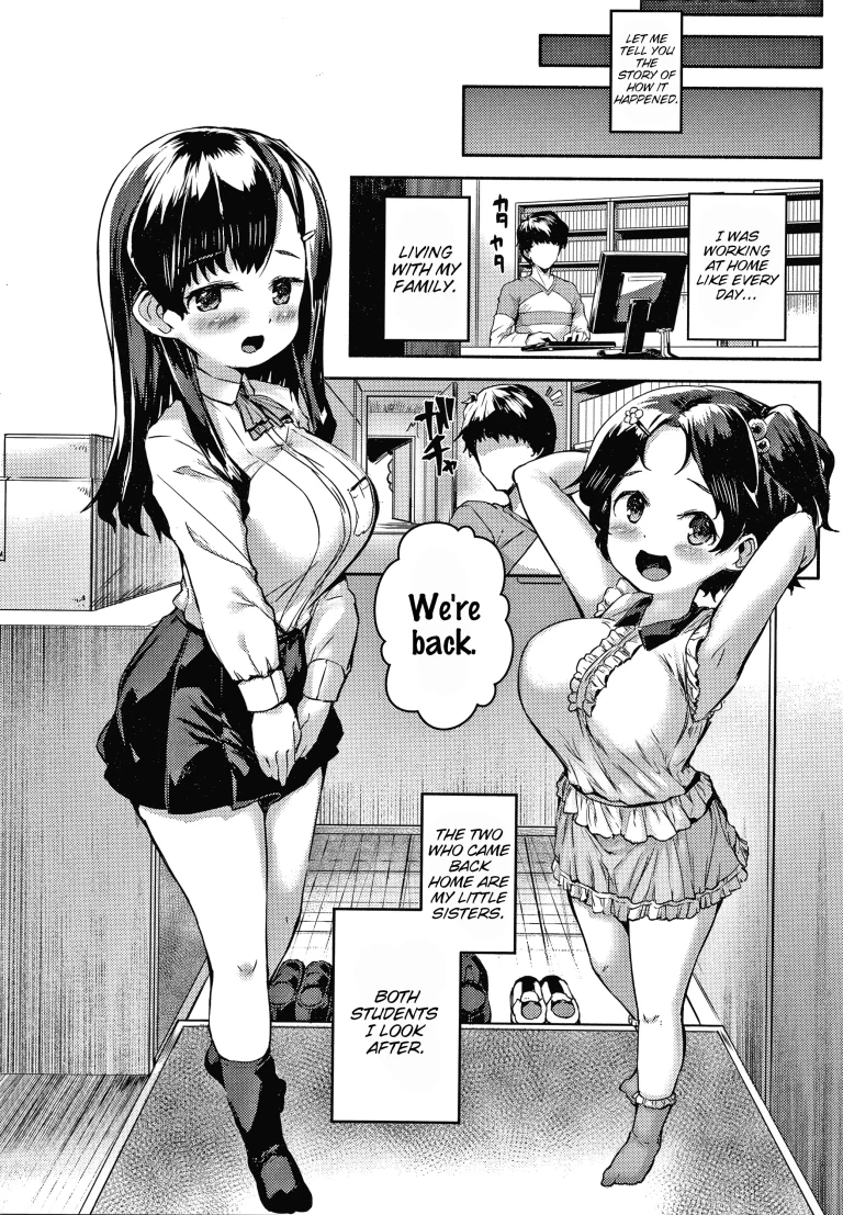 Minimum Gigantic Breasts Little Sisters porn comic picture 2