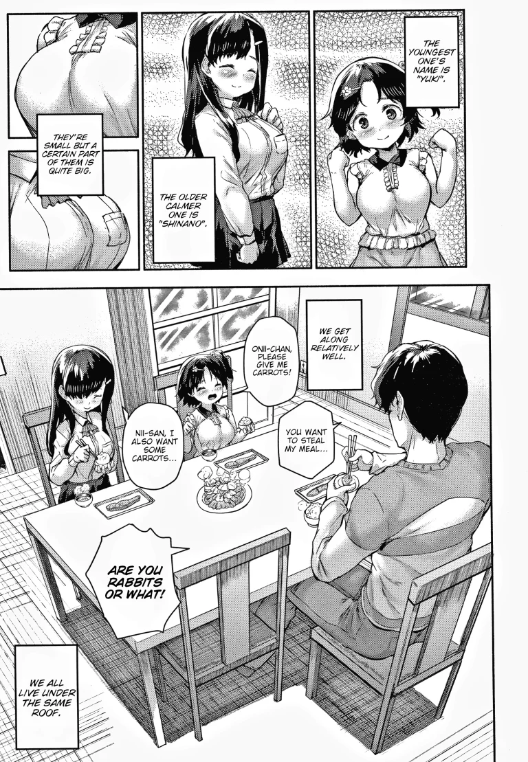 Minimum Gigantic Breasts Little Sisters porn comic picture 3