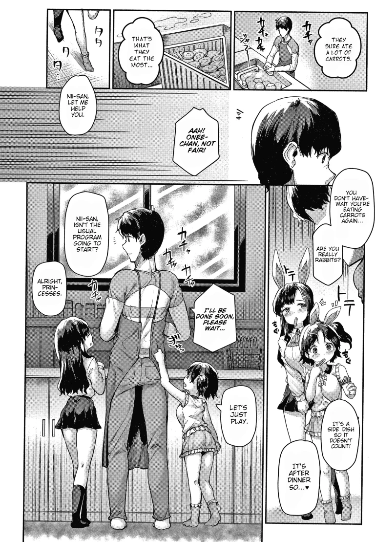Minimum Gigantic Breasts Little Sisters porn comic picture 4