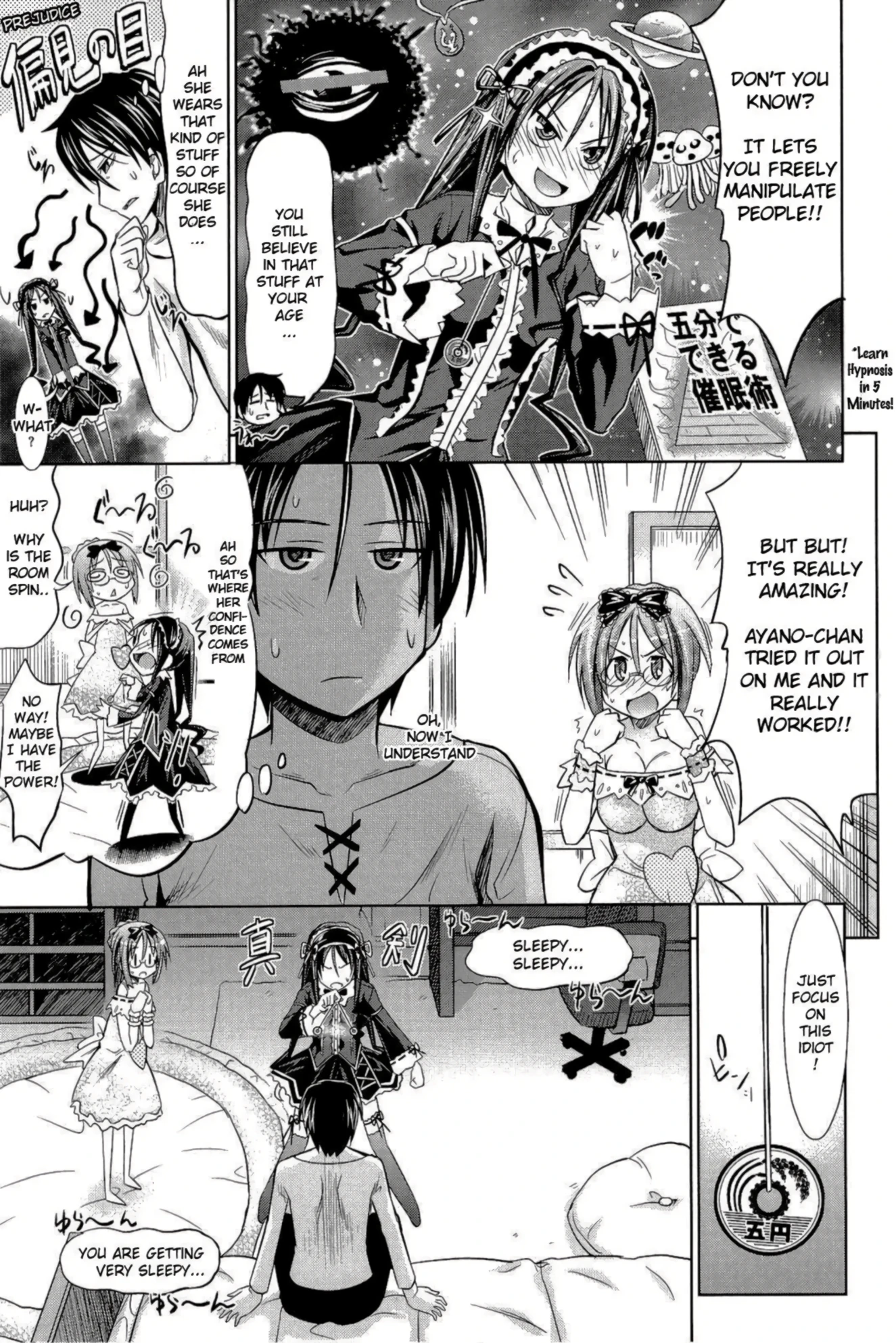 Mischief With Hypnotism porn comic picture 3