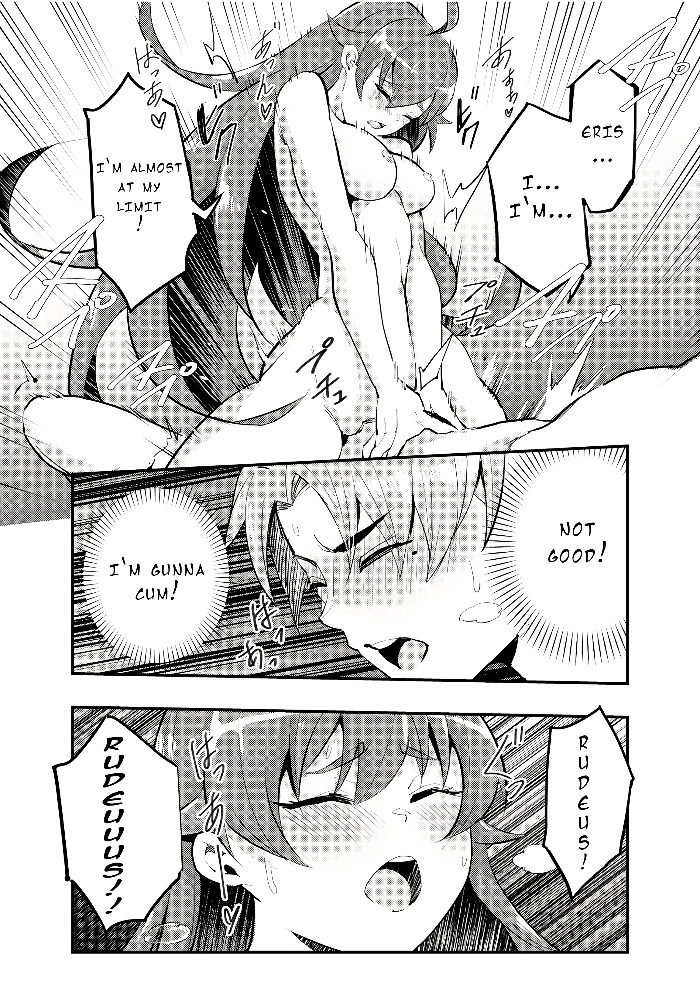 Miss Eris' Fierce Determination, The First Night Take 2 porn comic picture 20