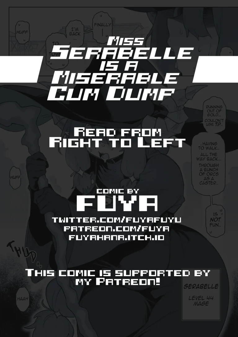 Miss Serabelle is a Miserable Cum Dump porn comic picture 1