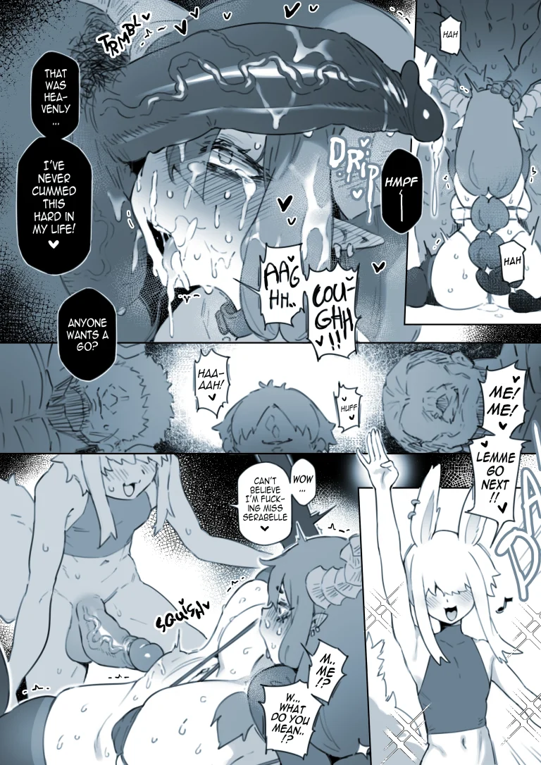 Miss Serabelle is a Miserable Cum Dump porn comic picture 10