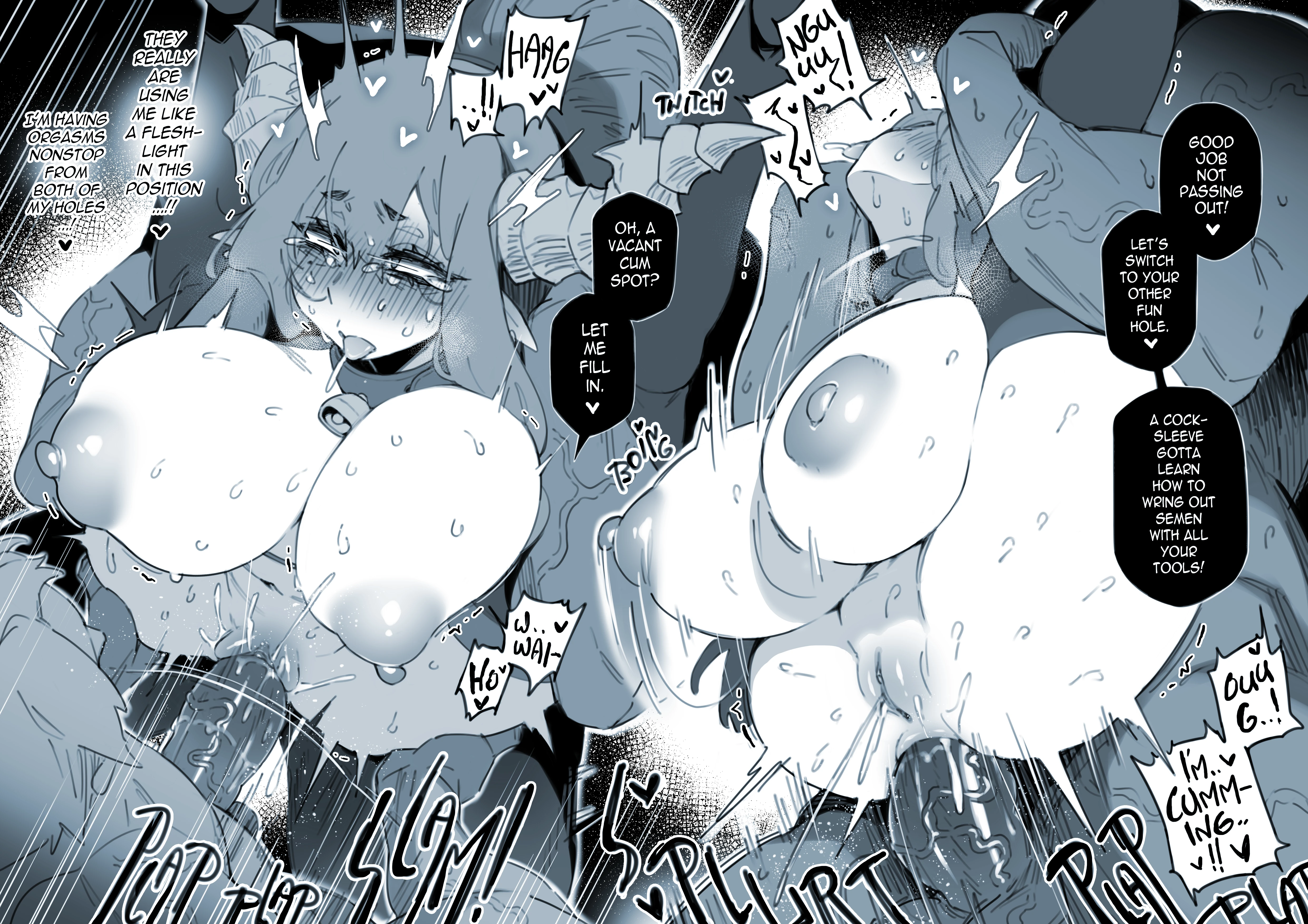 Miss Serabelle is a Miserable Cum Dump porn comic picture 15