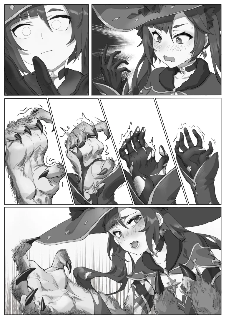 Mona's Curse 1 porn comic picture 3