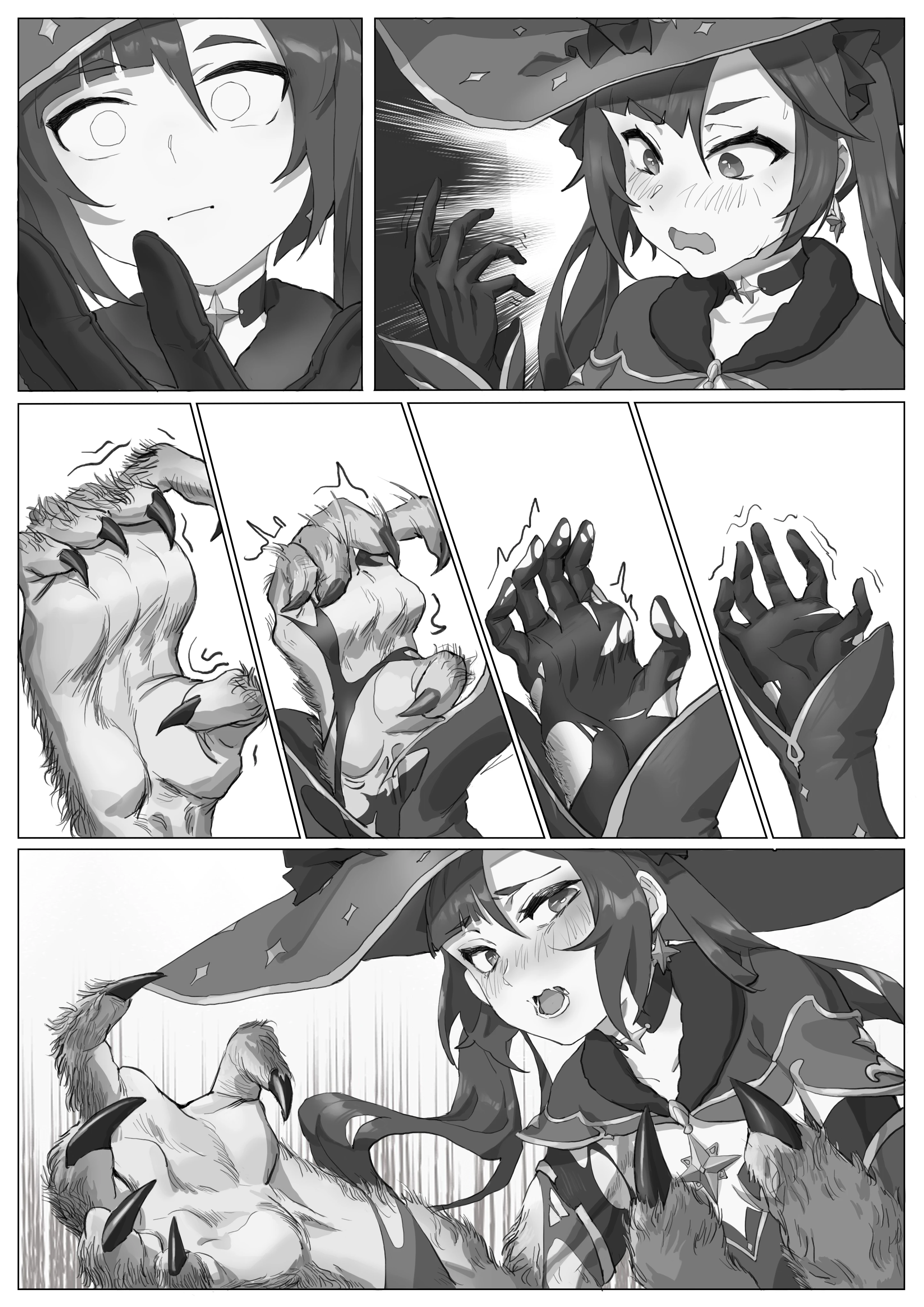 Mona's Curse 1 porn comic picture 3