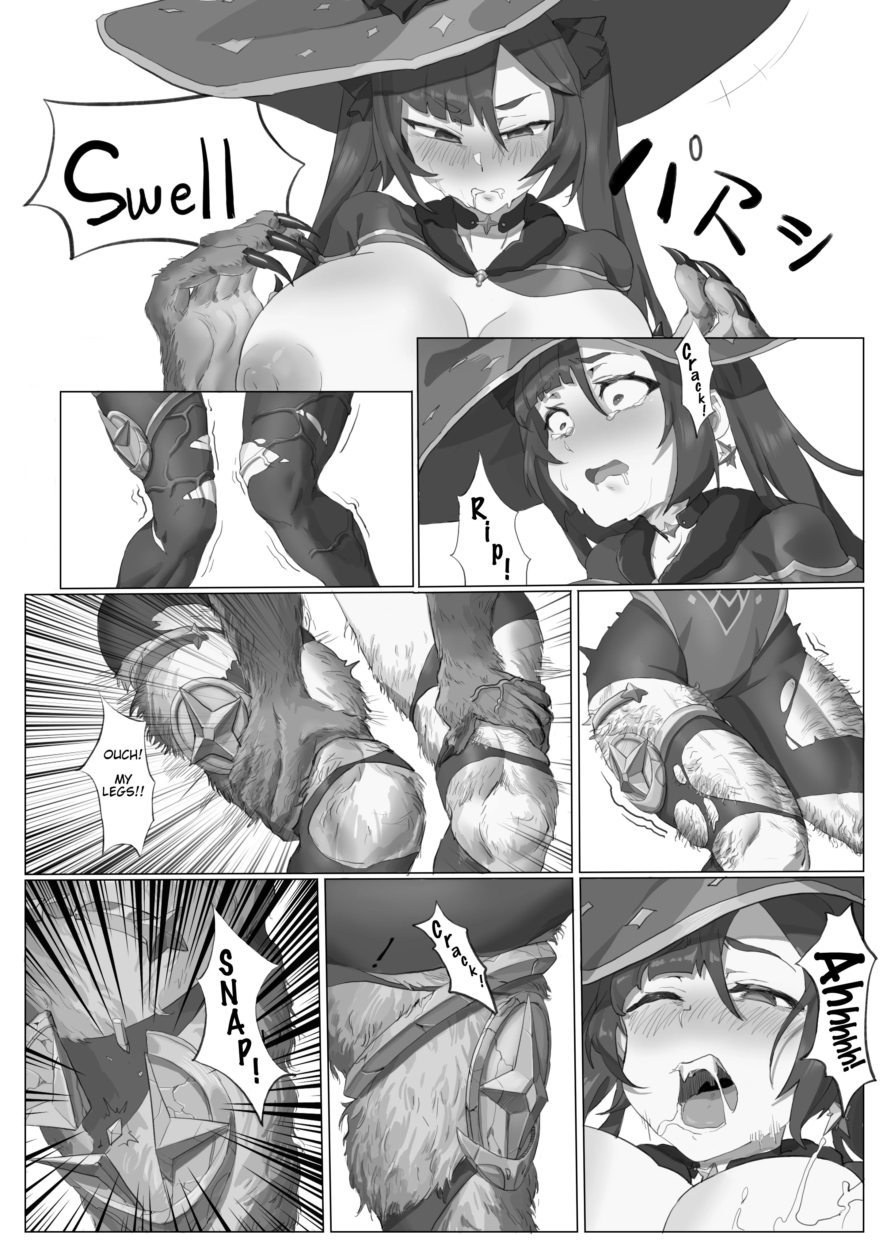 Mona's Curse 1 porn comic picture 5
