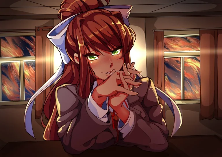 Monika Twitter Strip Tease Series porn comic picture 1