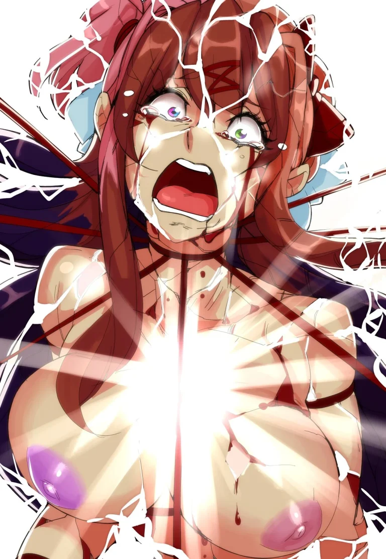 Monika Twitter Strip Tease Series porn comic picture 14