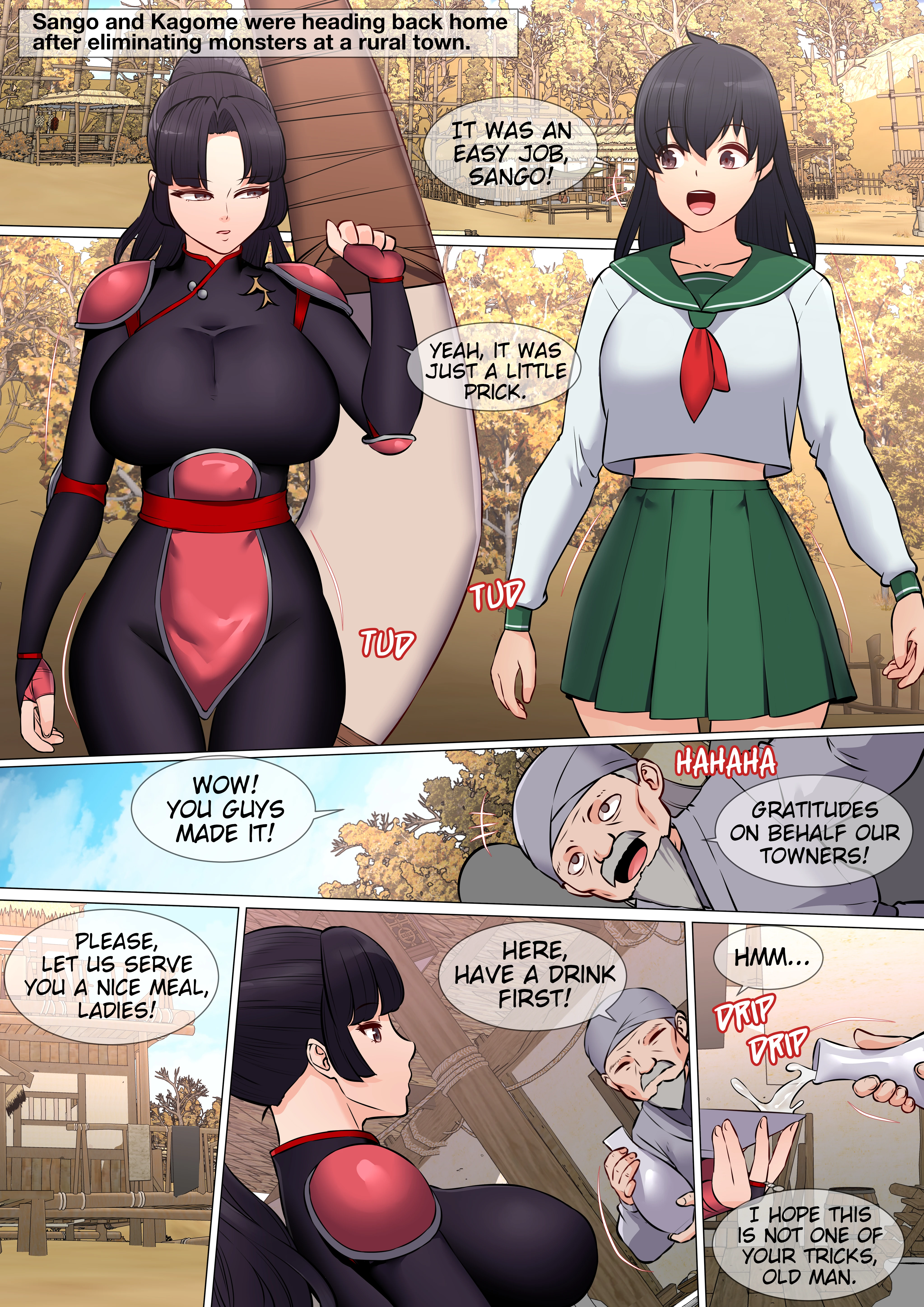 Monster Mother Exorcists porn comic picture 2