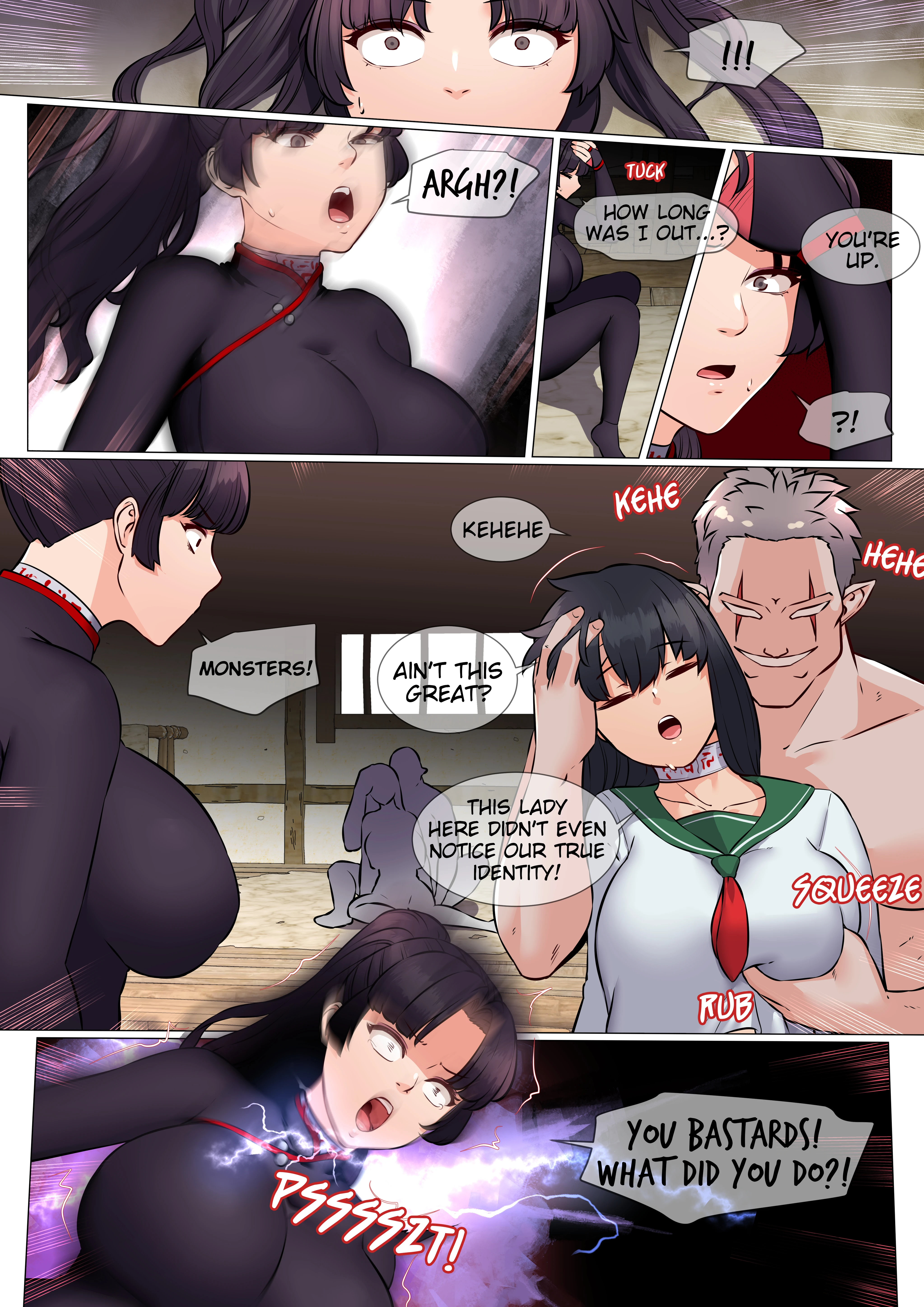 Monster Mother Exorcists porn comic picture 4