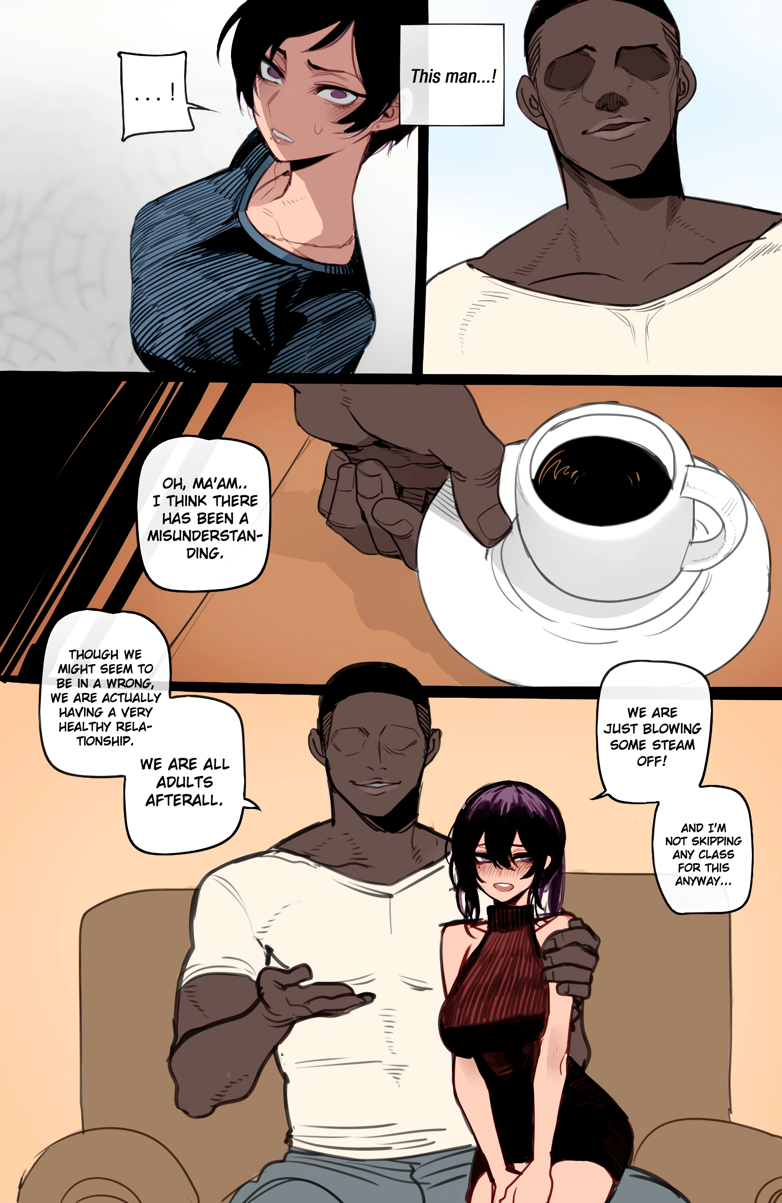 Mother and Daughter BBC Corruption porn comic picture 5