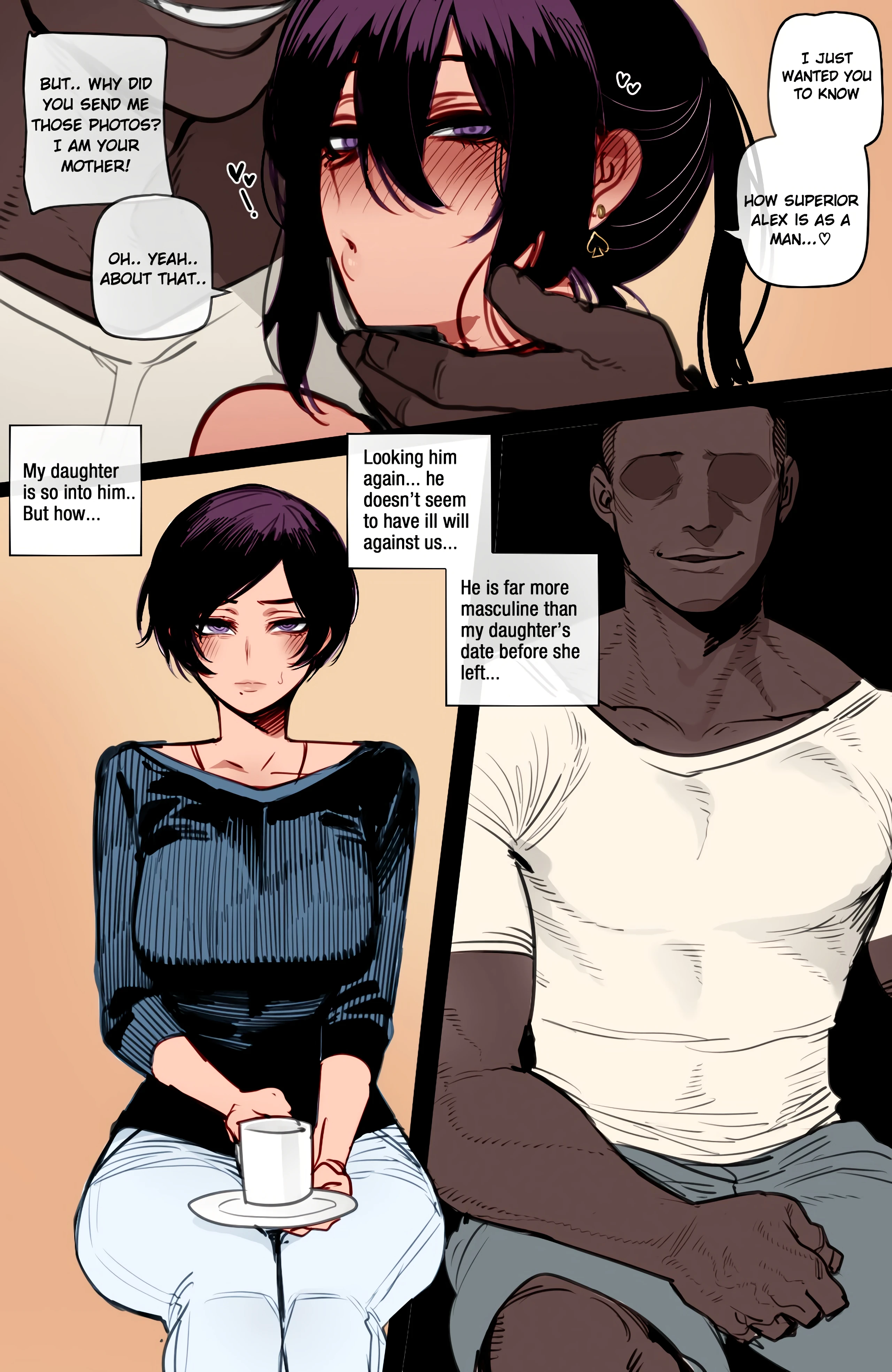 Mother and Daughter BBC Corruption porn comic picture 6