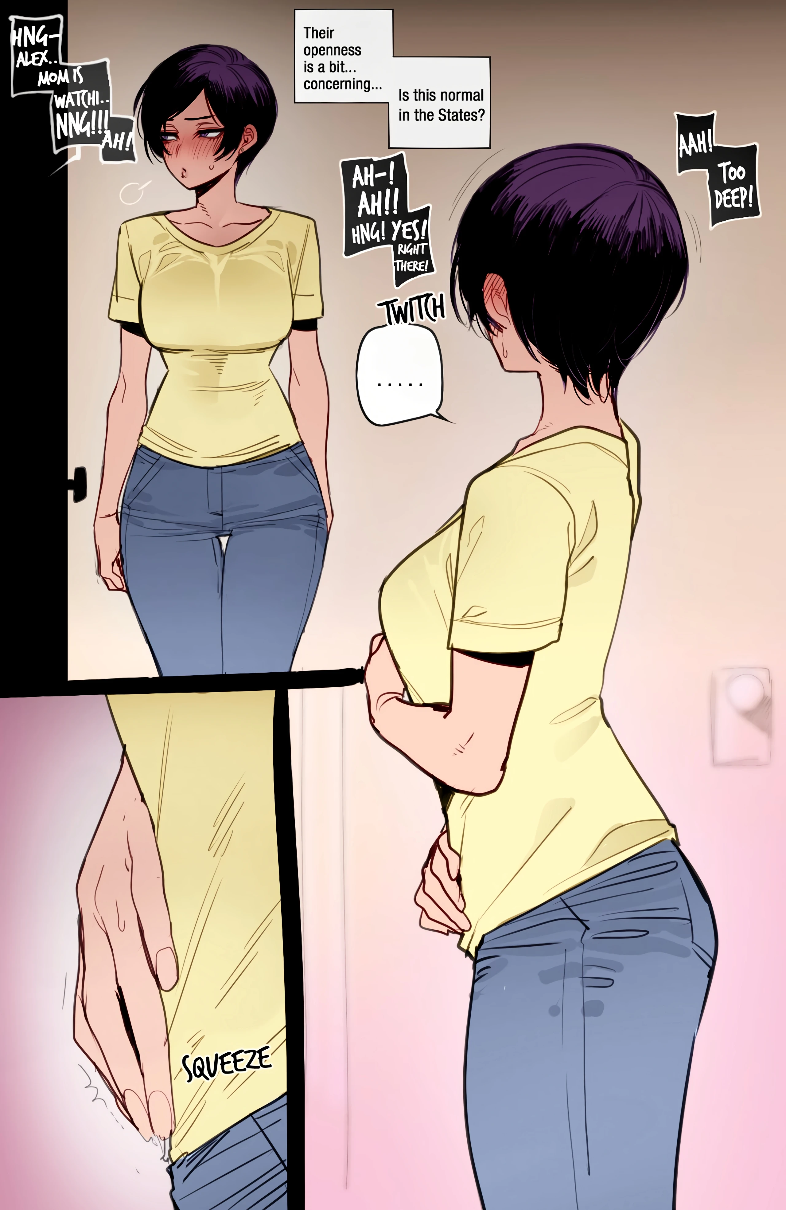Mother and Daughter BBC Corruption porn comic picture 7